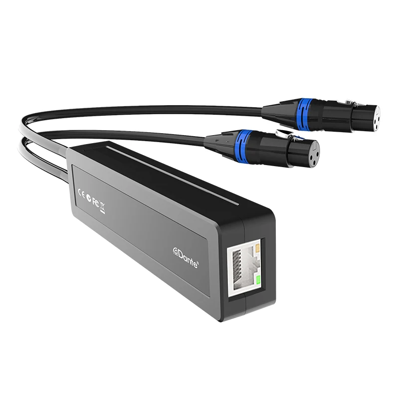 Was sind die Funktionen des Dante -Adapters?