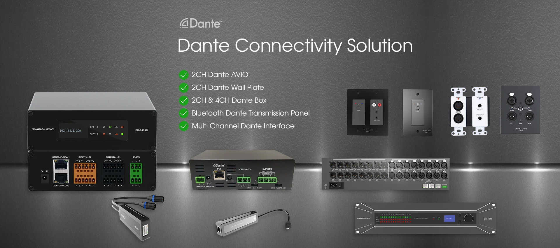 Dante -Konnektivitätslösung